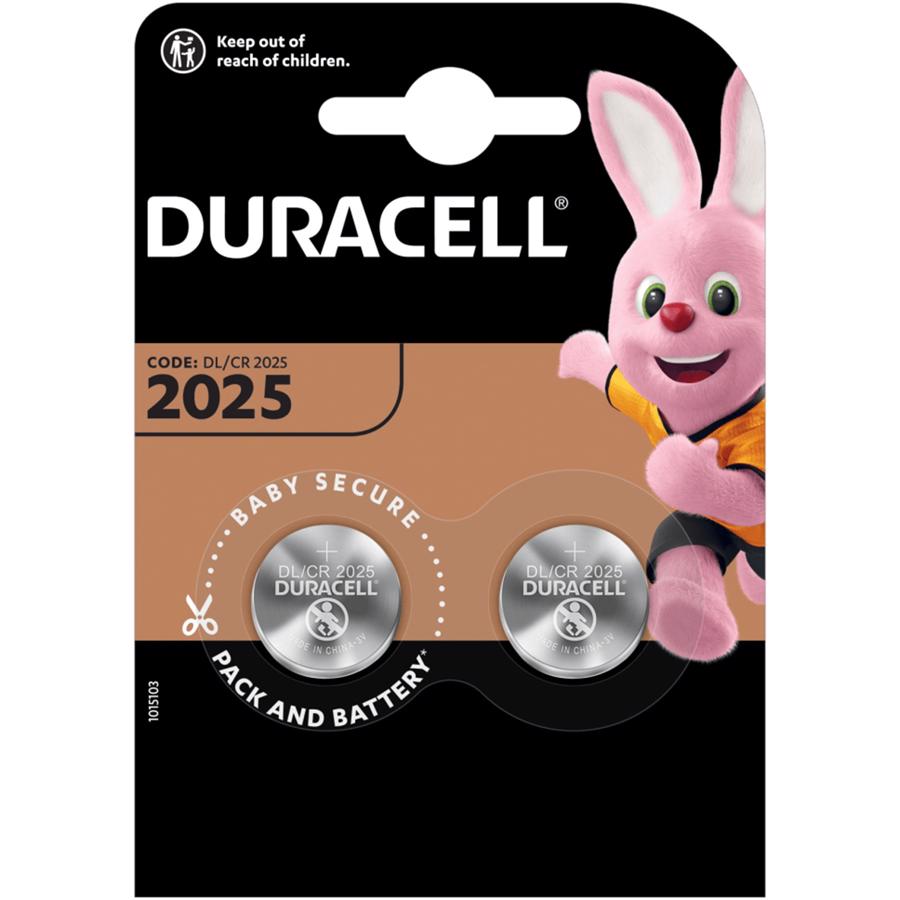 Duracell 2025 Engangsbatteri CR2025 Lithium